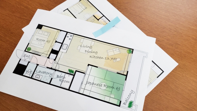 マンションの間取り図